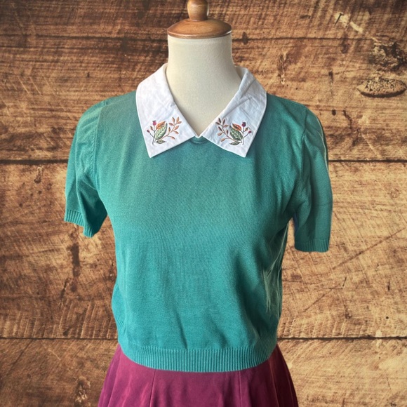 Berry Field Marianne Sweater by Collectif - Picture 9 of 12